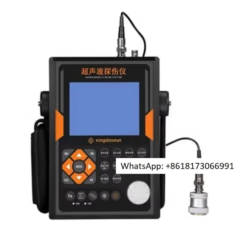 Portable high-precision digital ultrasonic flaw detector for metal internal detection