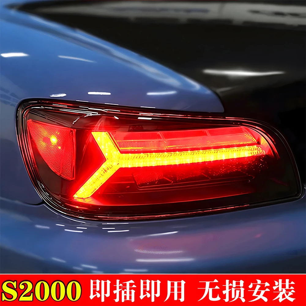 أضواء السيارة لهوندا S2000 1999-2009 السيارات المصابيح الخلفية الجمعية ترقية نمط جديد LED ديناميكية وامض إشارة إكسسوارات مضيئة