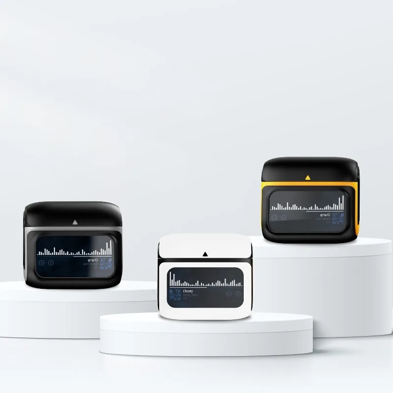 Bluetooth headset, in-ear music headset with touch screen, deep noise canceling headset