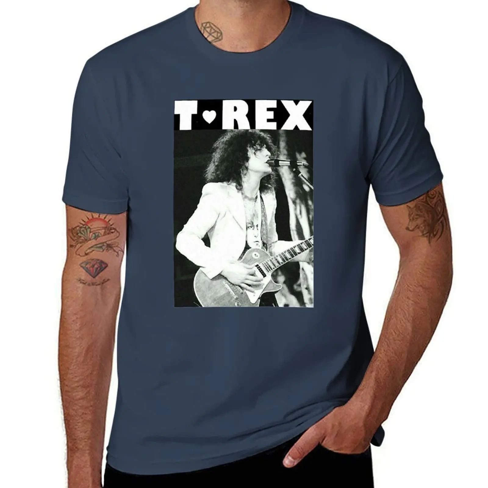 

T Rex - Marc Bolan T-Shirt t shirt men 100% cotton luxury brand t shirts for man graphic funny T-Shirt