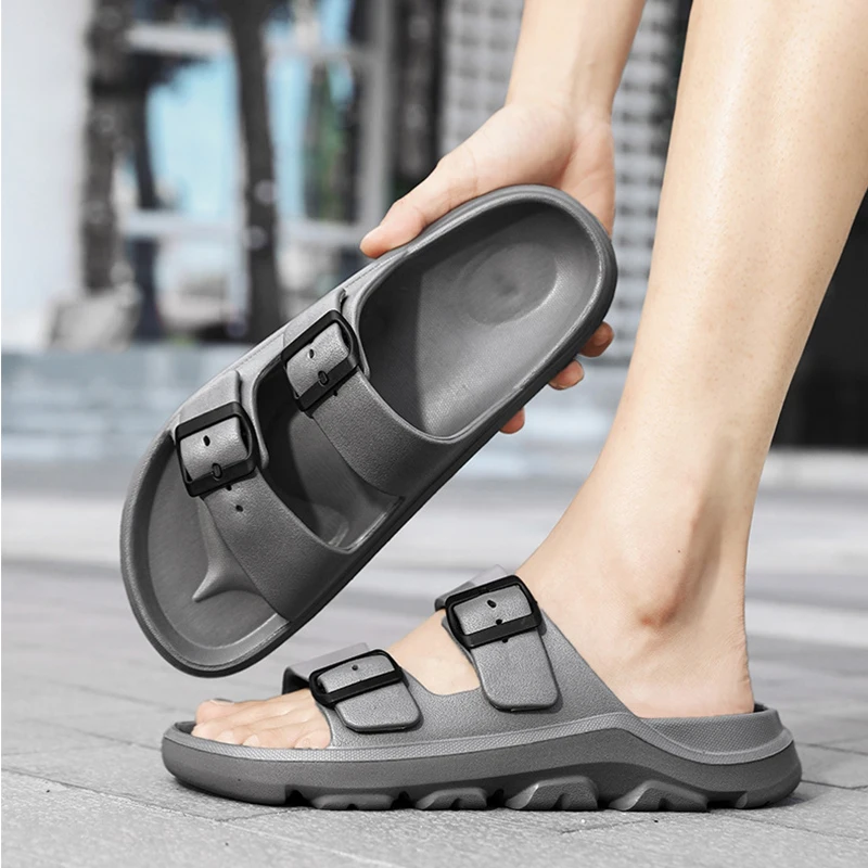 

Original Men's Comfortable Slipper Man Luxury 2025 Home Slippers Man Summer Shoes Men dining Room Slippers Mens Sandals Slipers
