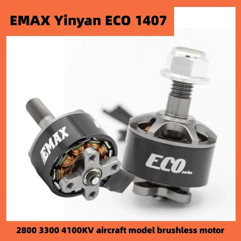 EMAX ECO Micro Series 1407 2~4S 2800KV 3300KV 4100KV Brushless Motor For FPV Racing RC Drone - 2800KV