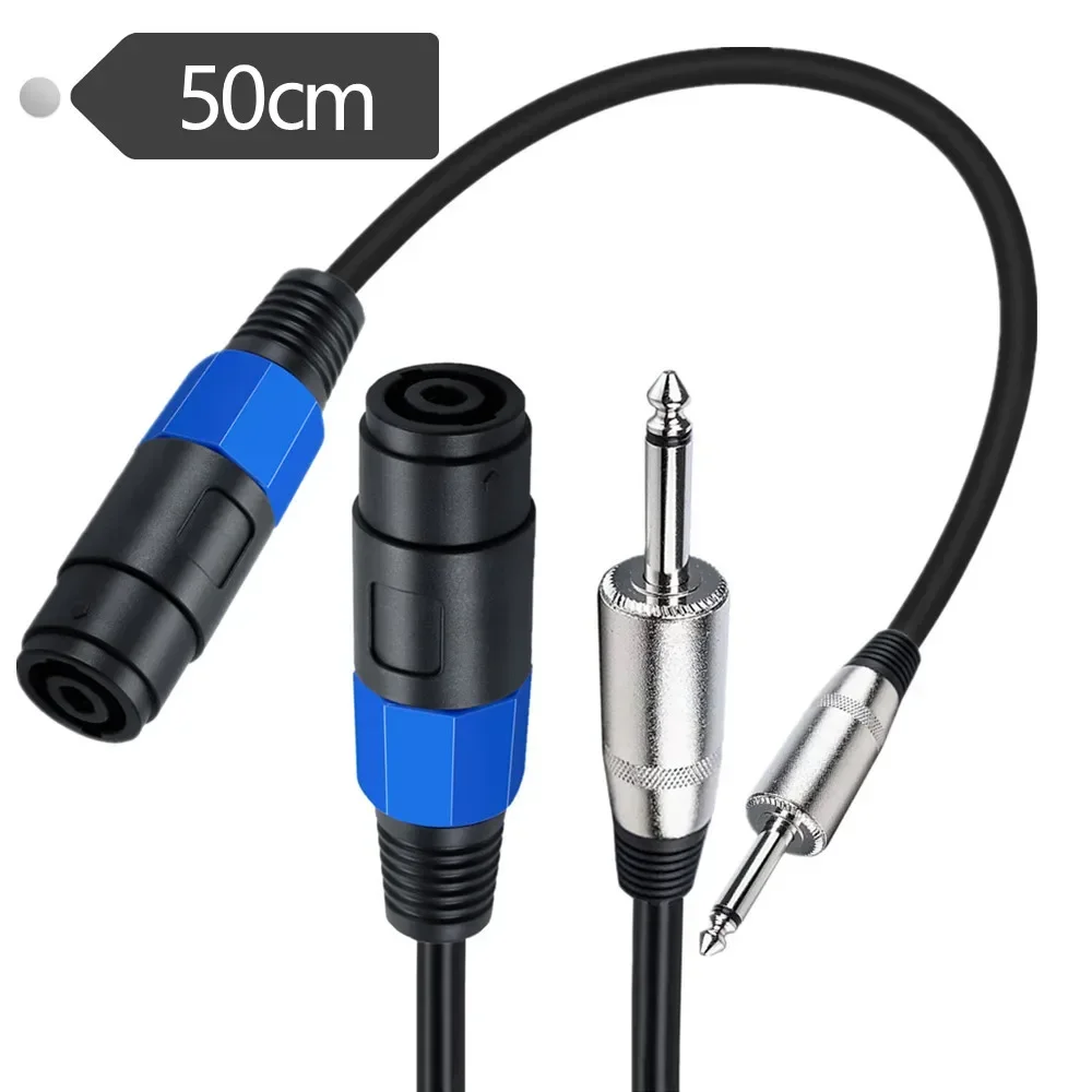 Speaker Cable Speakon Female Connector to 1/4\