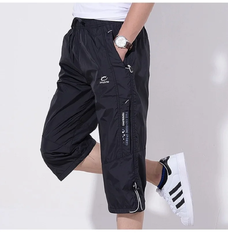 Men Big Size Surf Shorts Plus Beach Shorts Men Swimming Shorts Quick Drying Board Short Sports Pants with Inside Network Lining