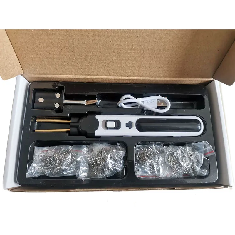 Handheld Plastic Welding Machine Panel Crack Repair Kit Hot Cutting And Staplers Plastic Hole Repair Pen