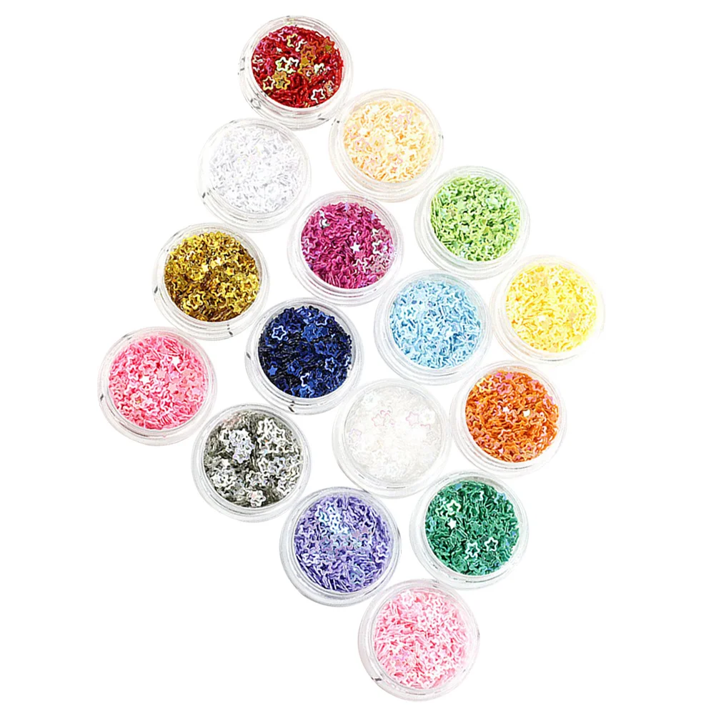 Paillettes glitter per unghie per unghie acriliche Decorazione fai da te Lavorazione dettagliata Perfetta per eventi speciali Glitter per il corpo