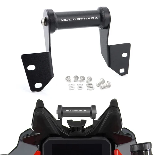 Soporte de teléfono GPS para motocicleta, soporte de placa de navegación GPS para Ducati Multistrada V4 V4S V4 RS/Pikes Peak V4 Rallly