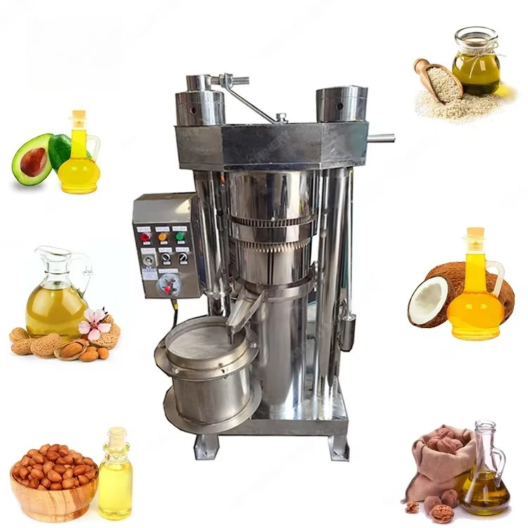 Hydraulic Extractor Sunflower Pumpkin Seed Groundnut Olive Cottonseed Oil Press Machine