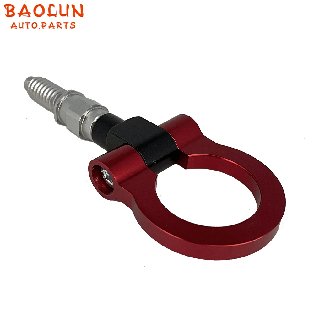 

BAOLUN Universal Front Rear Bumper Ring Screw Racing Tow Hook Bar For BMW European Car Trailer