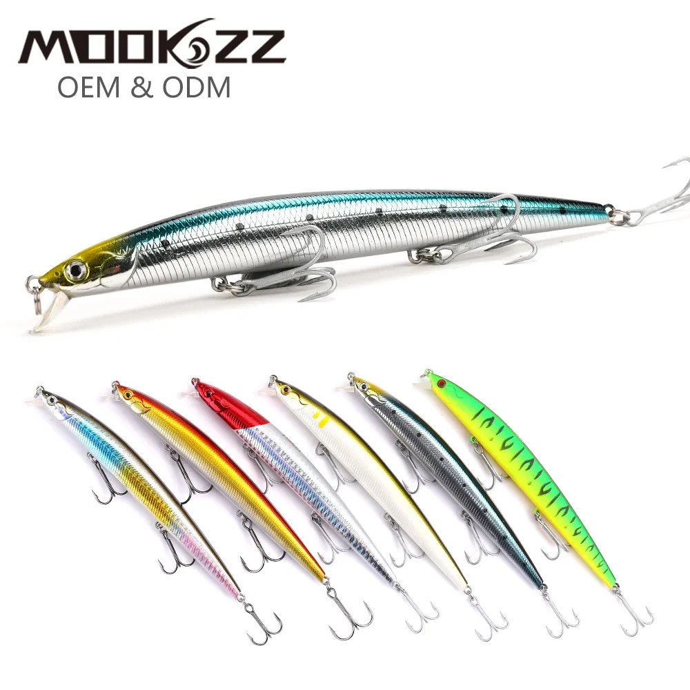 

140mm 23g MOOKZZ Top Hard Fishing Lures Floating Minnow quality Baits Good Action professional Fishing Tackles Artificial