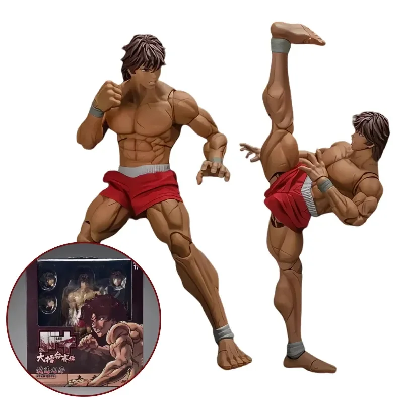 

In Stock Anime Baki Hanma Baki Kibk 01 1/12 Son Of Ogre Figures Ko St Action Figure Collection Decor Model Dolls Toys Kids Gift