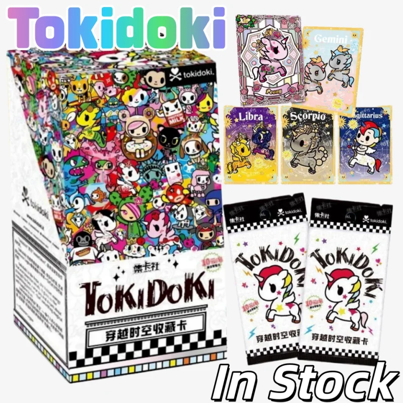 

New Tokidoki Card Unicorn Adventure Journey Vol.1 Series Anime Collection Card Game Girl's Birthday Toy Surprise Christmas Gift