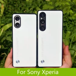 Case For Sony Xperia 1 VI 10 5 V Luxury Silicone Leather Phone Back Cover For Xperia 1V 5V 10 IV Stylish Shell Shockproof Bumper