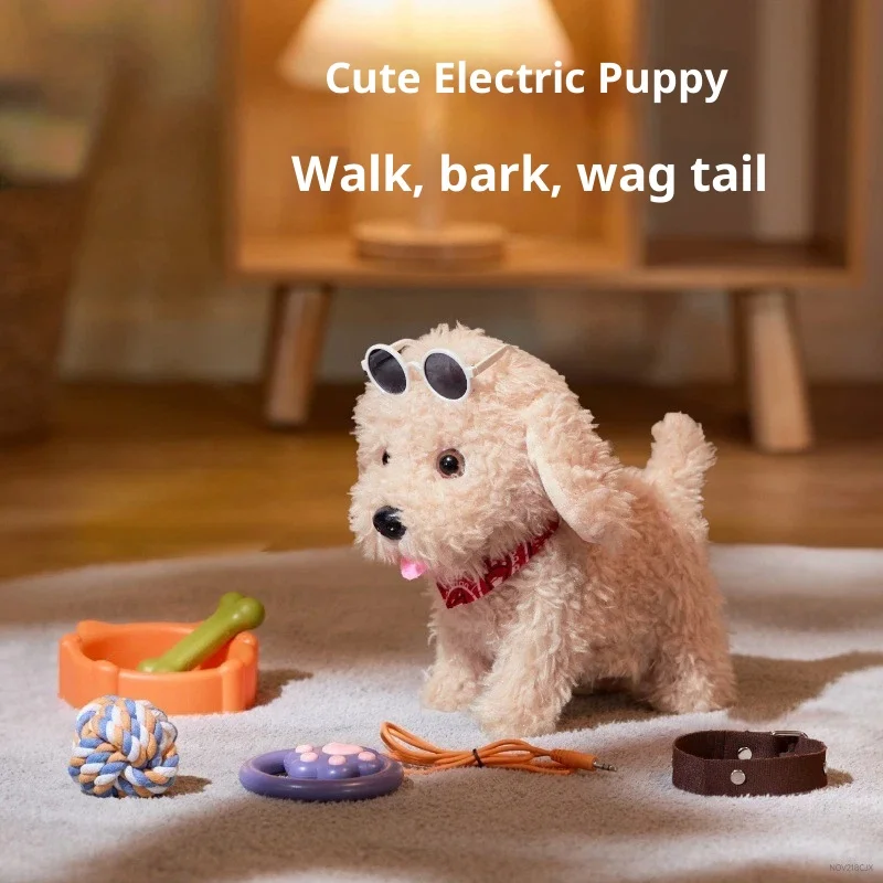 tumama-chien-en-peluche-Electrique-jouet-de-simulation-d'animal-de-compagnie-marche-aboiements-abaisse-la-queue-telecommande-filaire-poupee-en-peluche-pour-jeu-en-interieur