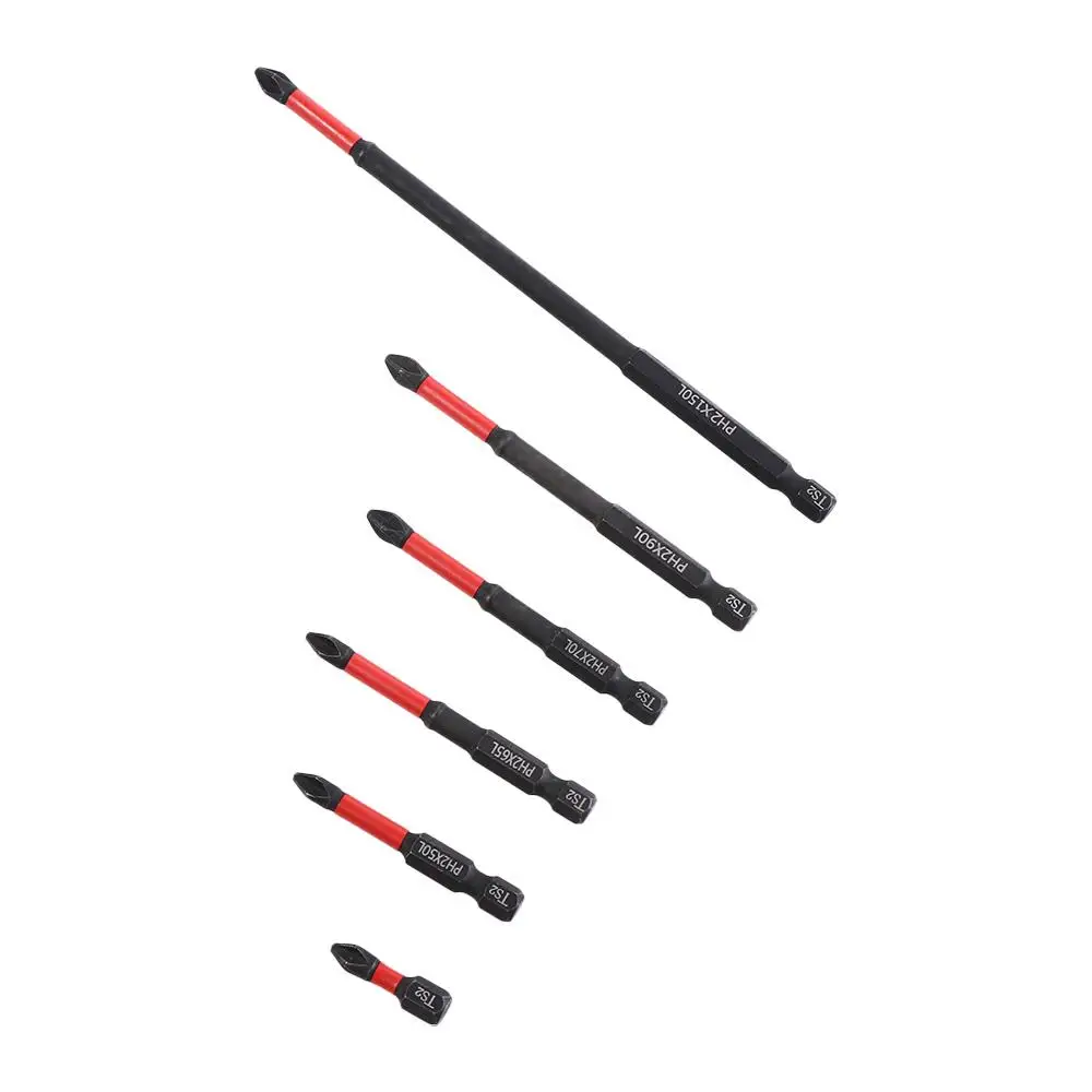 Non-slip Impact Batch Head High Hardness Impact Strong Cross Head Bit High Torque WaterProof PH2 Screwdriver Bits