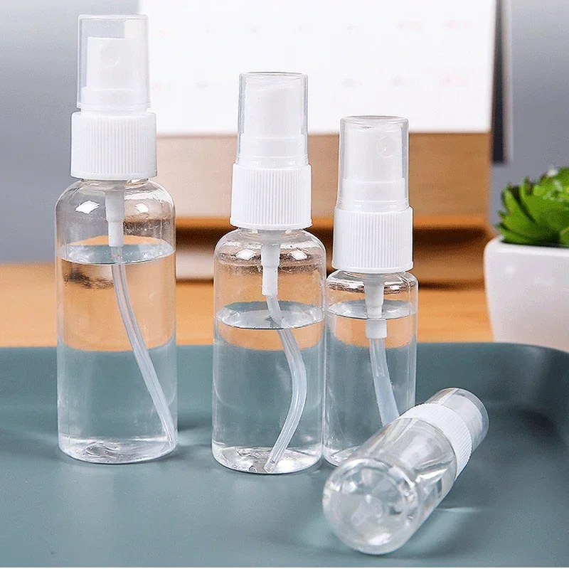 20 Chiếc Di Động Du Lịch Lọ Nước Hoa Atomizer Chai Xịt Phun Sương Trống Trong Suốt Mẫu Hộp Đựng Mỹ Phẩm Chăm Sóc Da Lọ