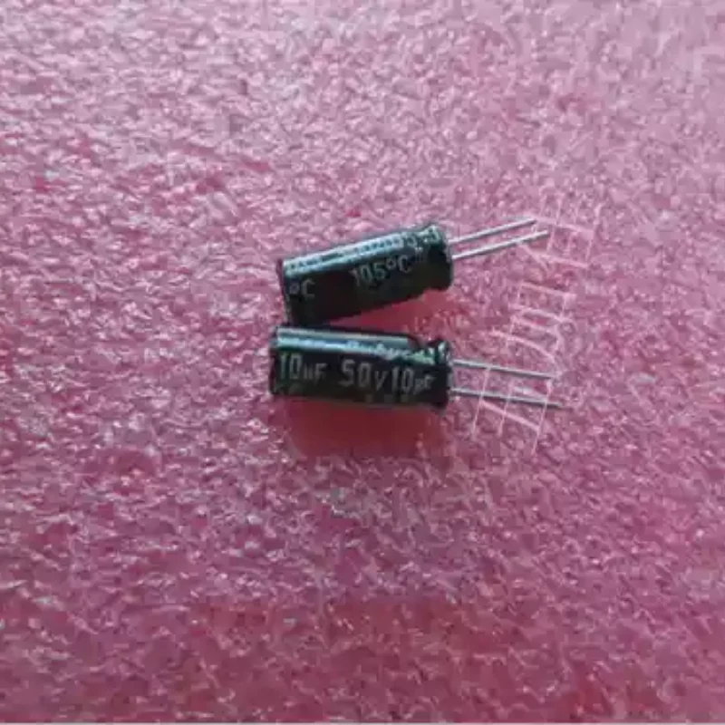 1-5pcs of Japan 50V10UF YXF long-life low impedance electrolytic capacitors, one shot, 20 pieces