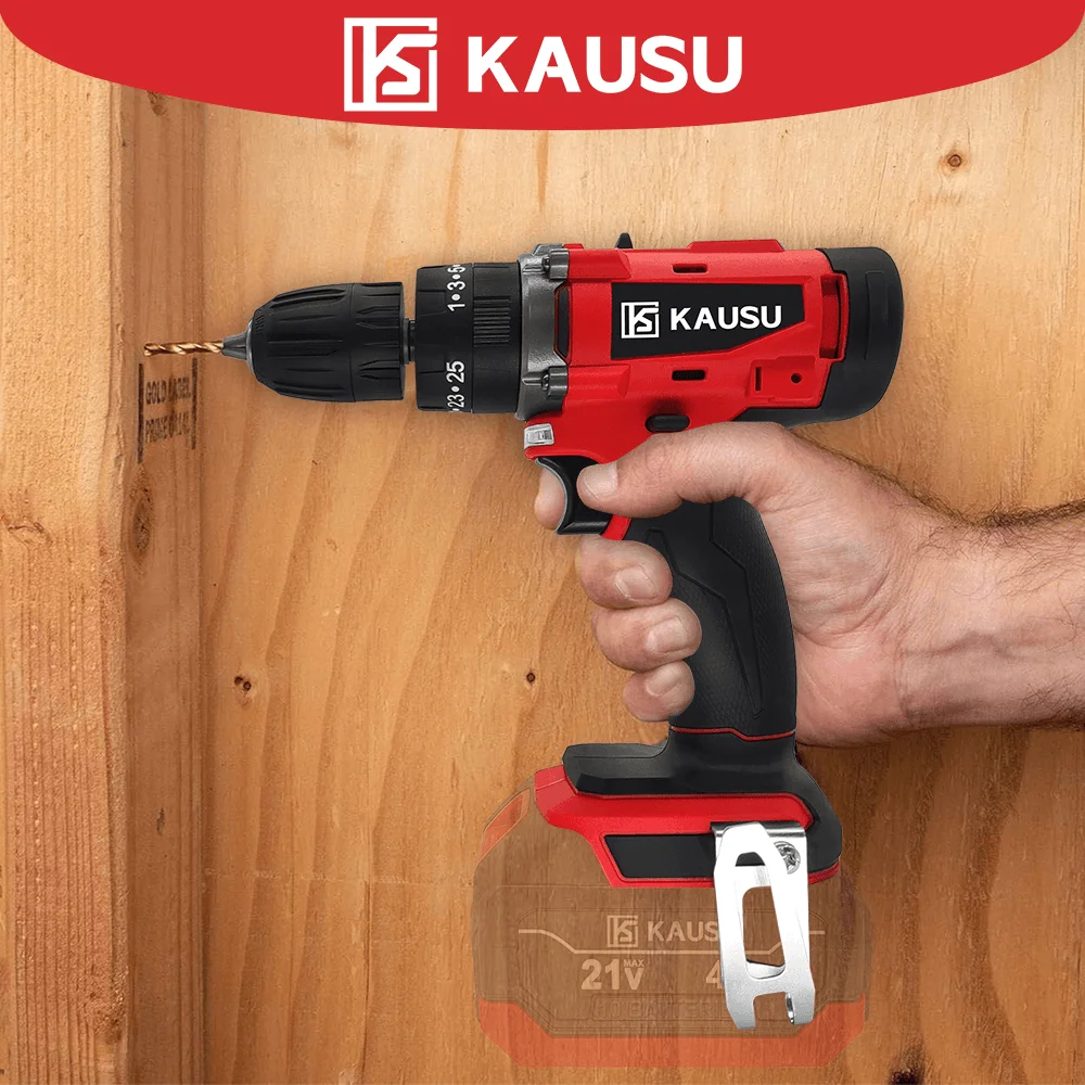 

10mm Handheld Cordless Electric Drill Rechargable 3-function Drill Power Tools For Makita 18v Battery(No Battery)