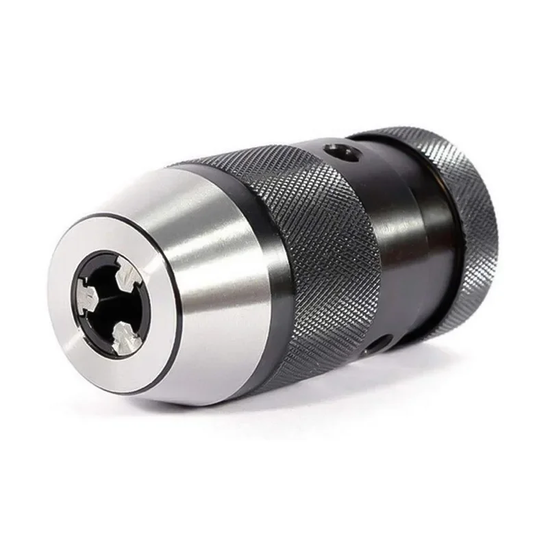 MT2-B18 1-16MM MK2 mandrel live core drill chuck durable taper steel self-tightening keyless accessory lathe tool
