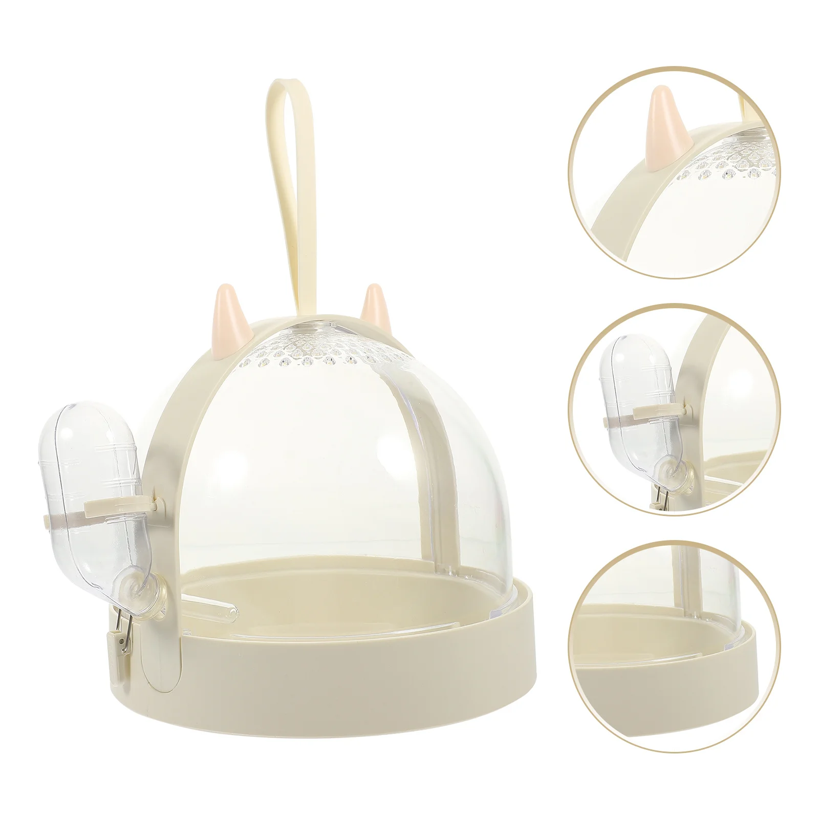 

Hamster Out of Cage Guinea Pig Pet Carrier Travel Small Pets Carrying Case Accessories