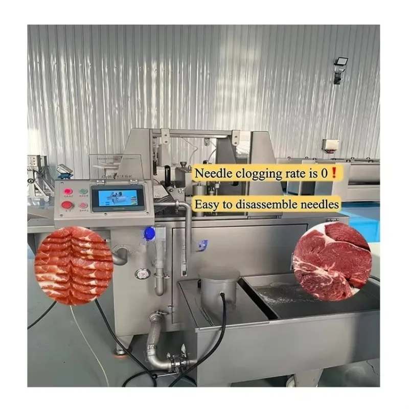 Professional Meat Injector Machine Brine Injection System New Condition Easy Operation Meat Plants