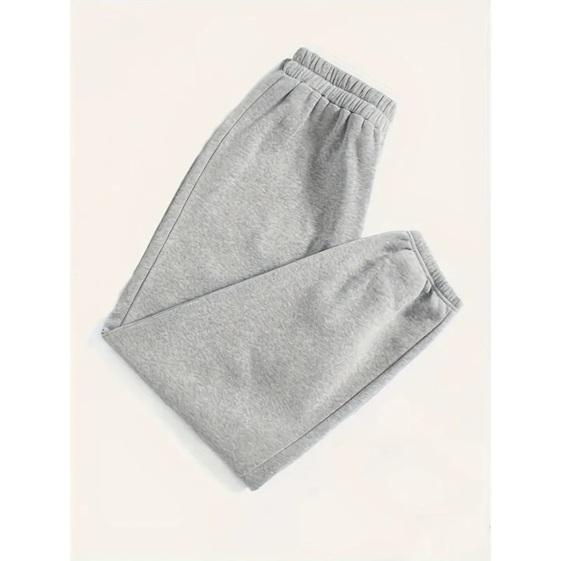 

Women's Plus-size1XL-5XL Solid Color Casual Comfortable Tracksuit Pants Fashion Loose Bloomers Stretch Mid-waist Tracksuit Pants