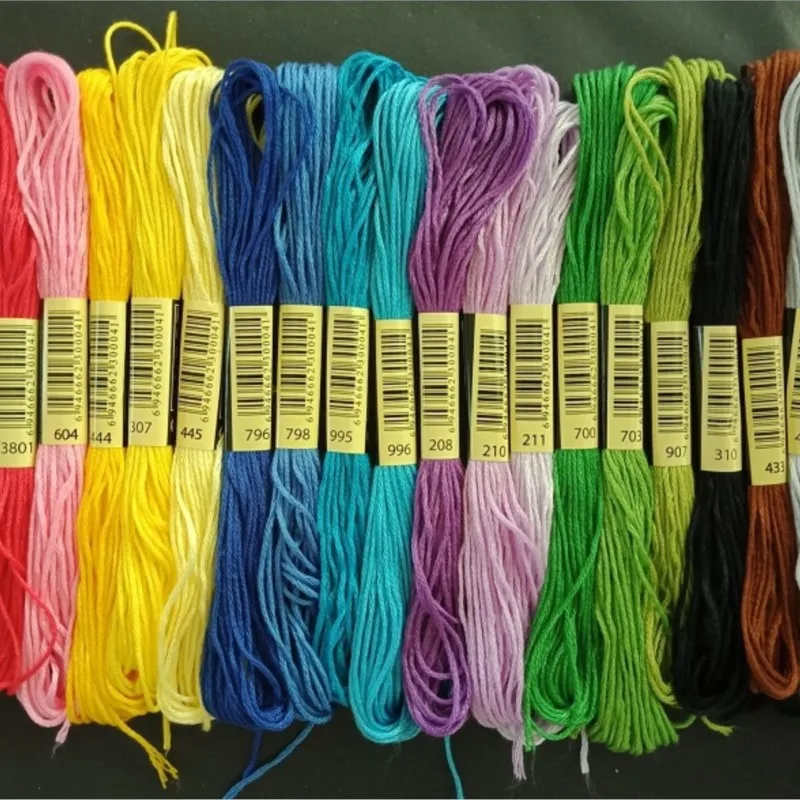 CXC threads for embroidery thread and cross stitch yarn, choose any color and Quantity similar to DMC