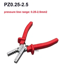 PZ 0.25-2.5 GERMANY STYLE CRIMPING PILER FOR Terminal 0.25-2.5mm2 CRIMPING PLIERS Crimping Tools