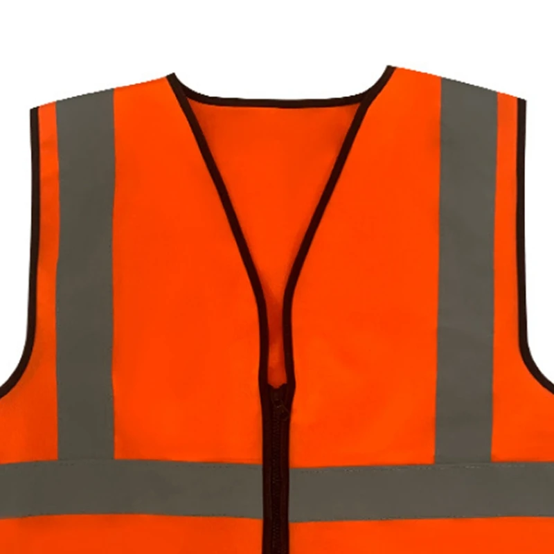 Safety Vest, Bright Neon Building Protective Film, Reflective Vest, Protective Warning Clothing Intersection Guard Easy To Use