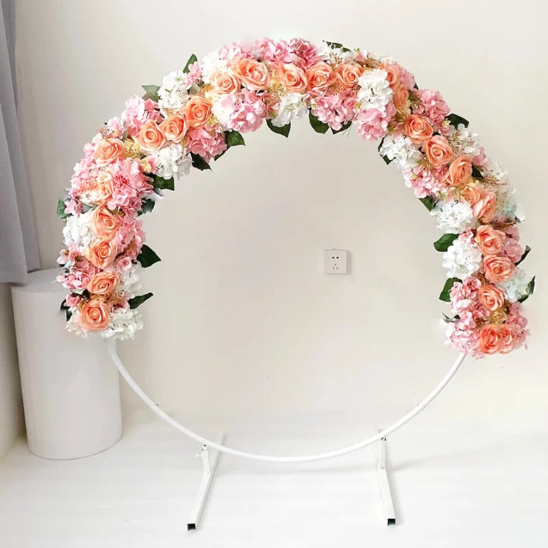 Home Decoration, Artificial Flower Background Wall, Silk Rose, Wedding Arch, Outdoor Road Guidance, Artificial Plant Decoration