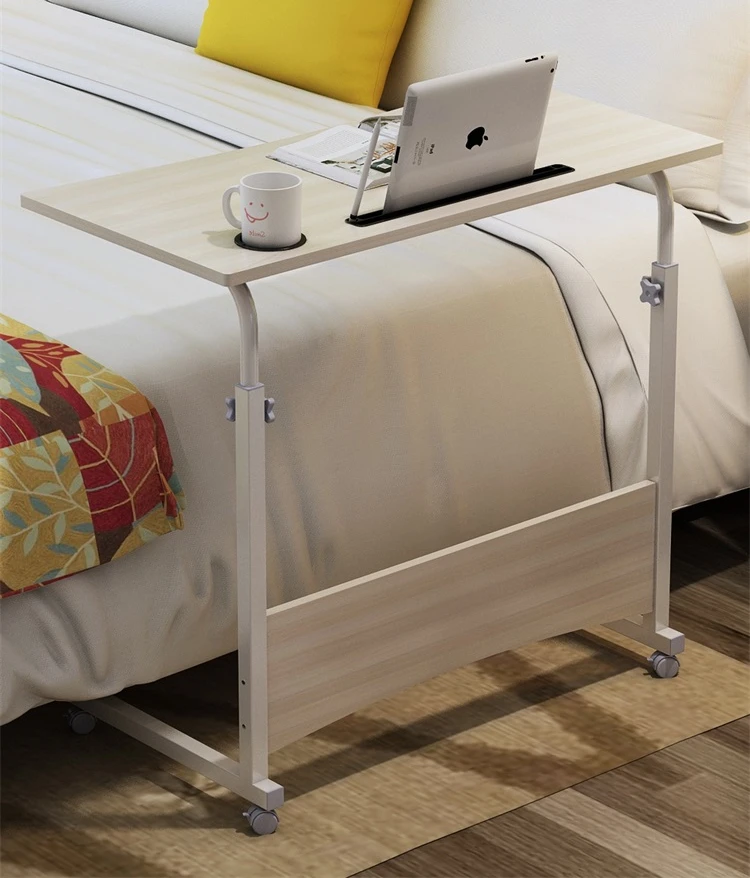 

Laptop Bedside Table Removable Lift Home Sofa Bedroom Simple Folding Desk Study Small Table