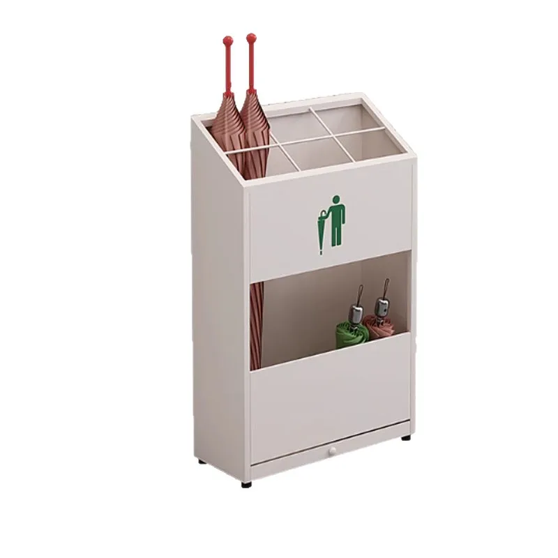 

Cream wind and rain umbrella rack Storage at the entrance of the household Drain rack