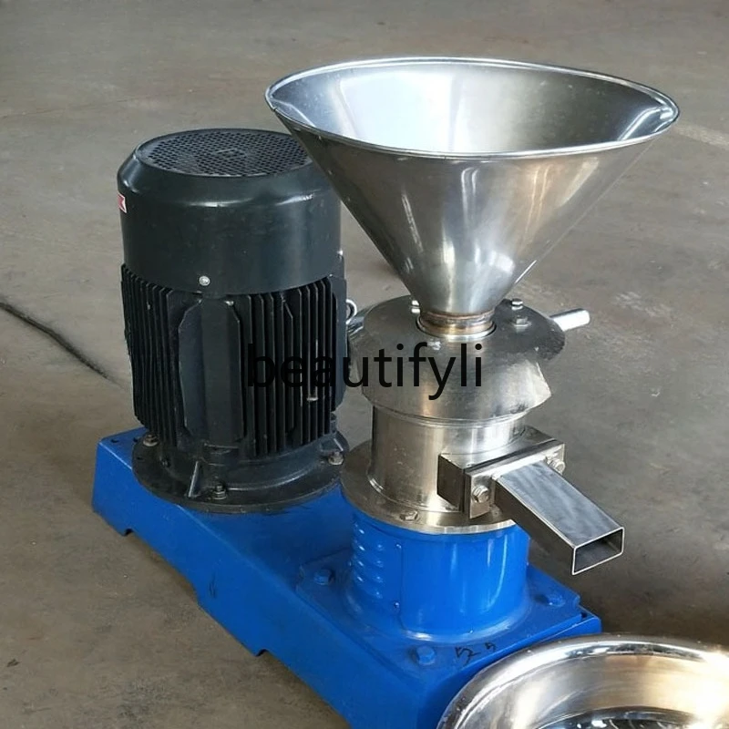 Grande smerigliatrice per fango osseo, smerigliatrice per salsa di palline di pesce, smerigliatrice colloidale in acciaio inossidabile