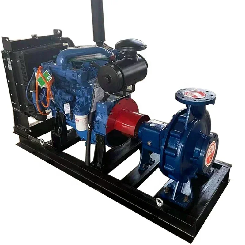 Horizontal pipeline pump, large flow multi-stage pump group, industrial and agricultural irrigation pipeline booster pump