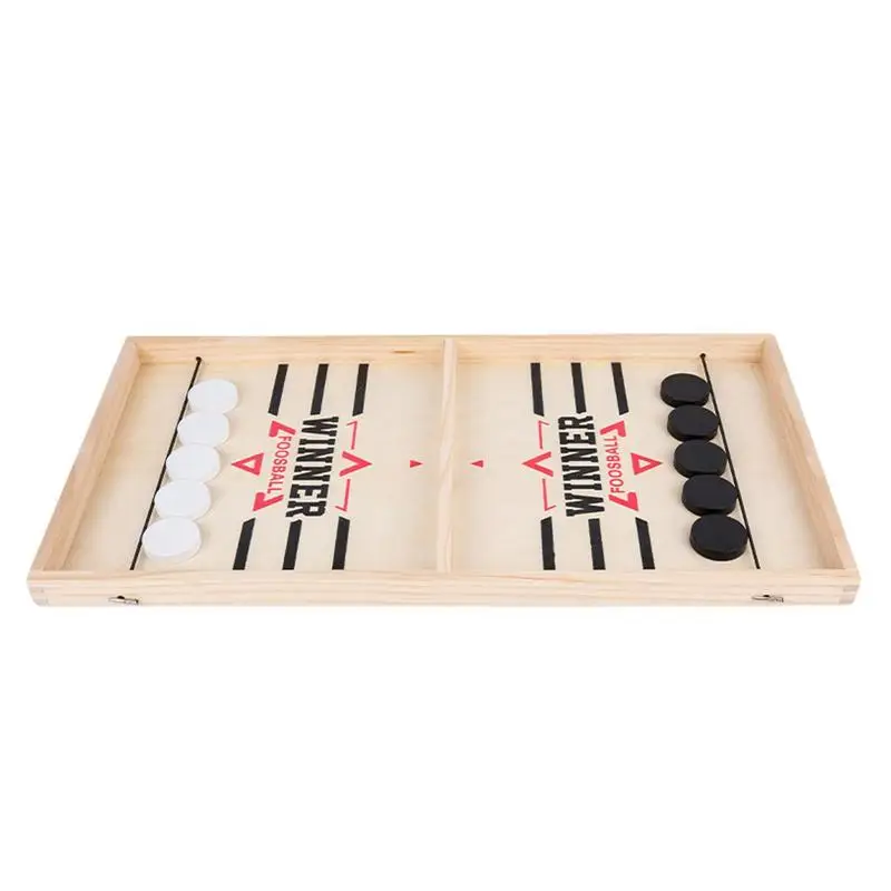 

Sling Puck Game Fast Sling Puck Toy For Kids Sling Puck Game Sling Foosball Wooden Hockey Game Paced Winner Board Games Toys For