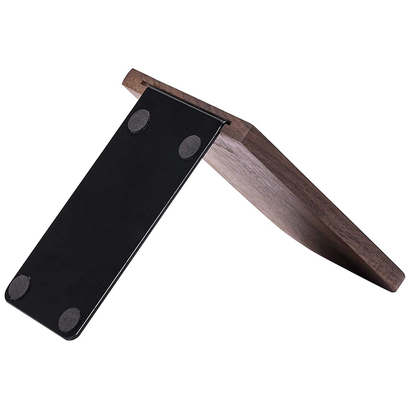 fermalibri-in-legno-da-8-pezzi-con-base-in-metallo-supporto-per-libri-in-noce-nero-resistente-con-punti-antiscivolo