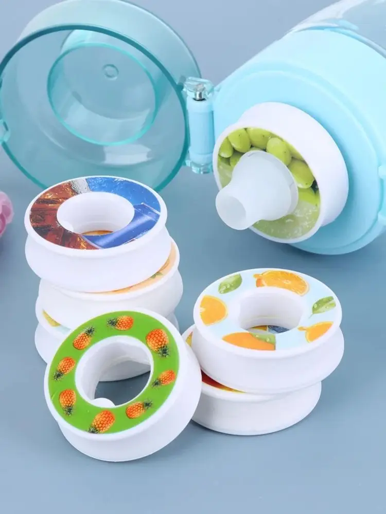 1/3/5/10 pièces dosettes de saveur extérieure bouteille d'eau de sport anneau de parfum bouteille à boire dosettes parfumées tasse d'eau anneaux parfumés