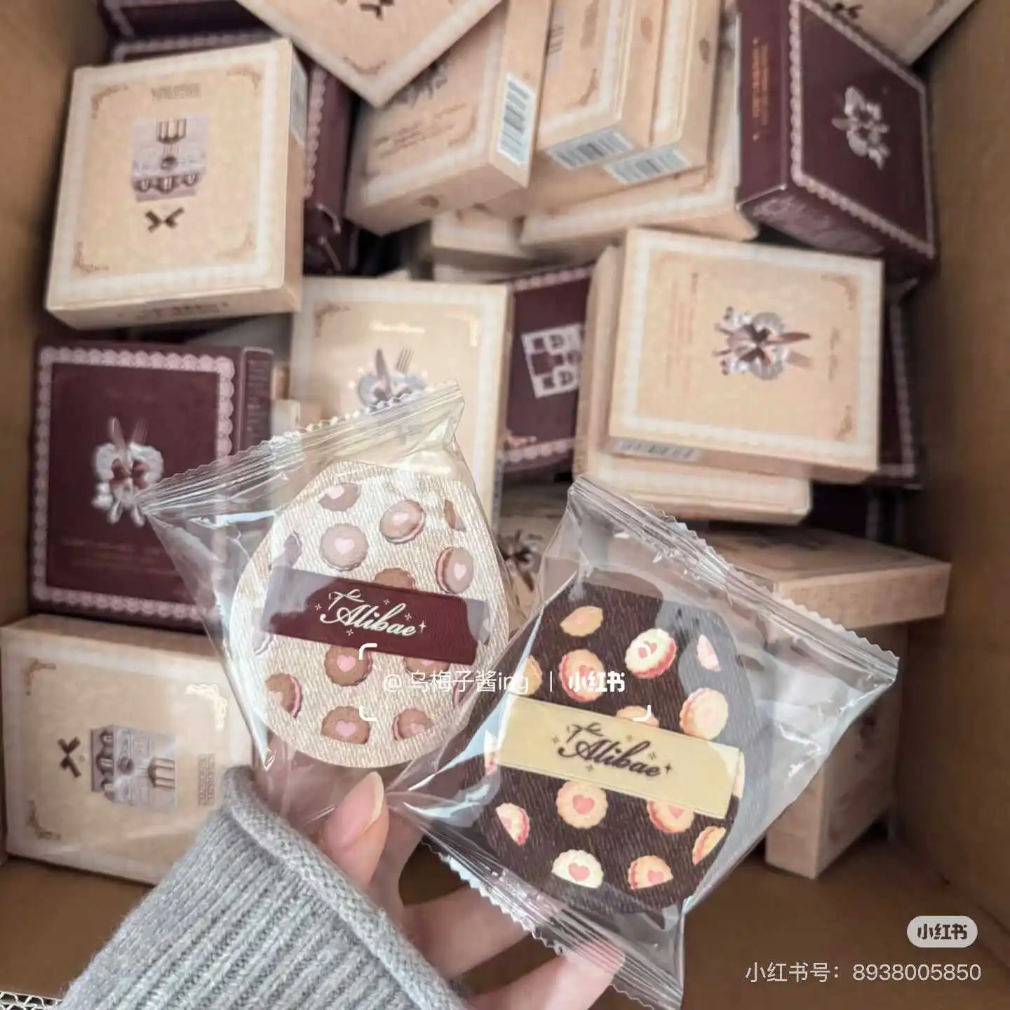 Flower Knows Poederdonsjes voor vlekkeloze make-uptoepassing, compact formaat voor op reis