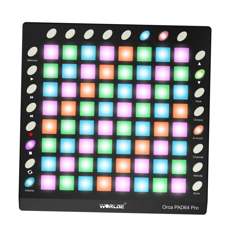 WORLDE Portable USB MIDI Drum Pad Controller im Test: Perfekt für Produzenten und Live-Auftritte