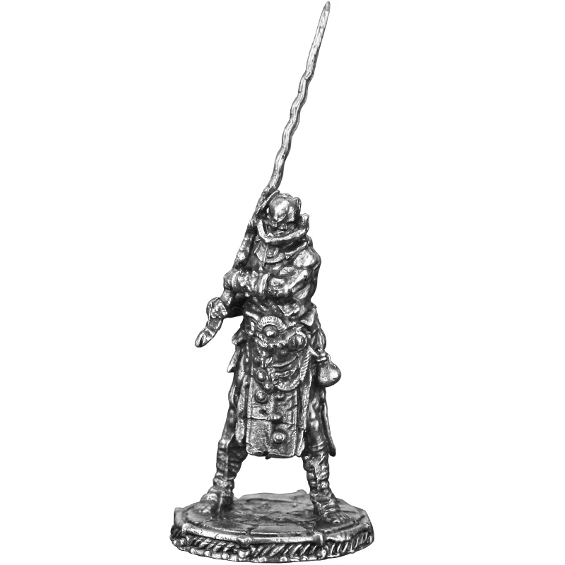 Bronze Metal Bone Charmer Modelo, Guerreiro Guerra Soldado, Brinquedos Artesanais, Decoração Jogo De Mesa, Presente Masculino, Figura Estátua, Decoração de casa