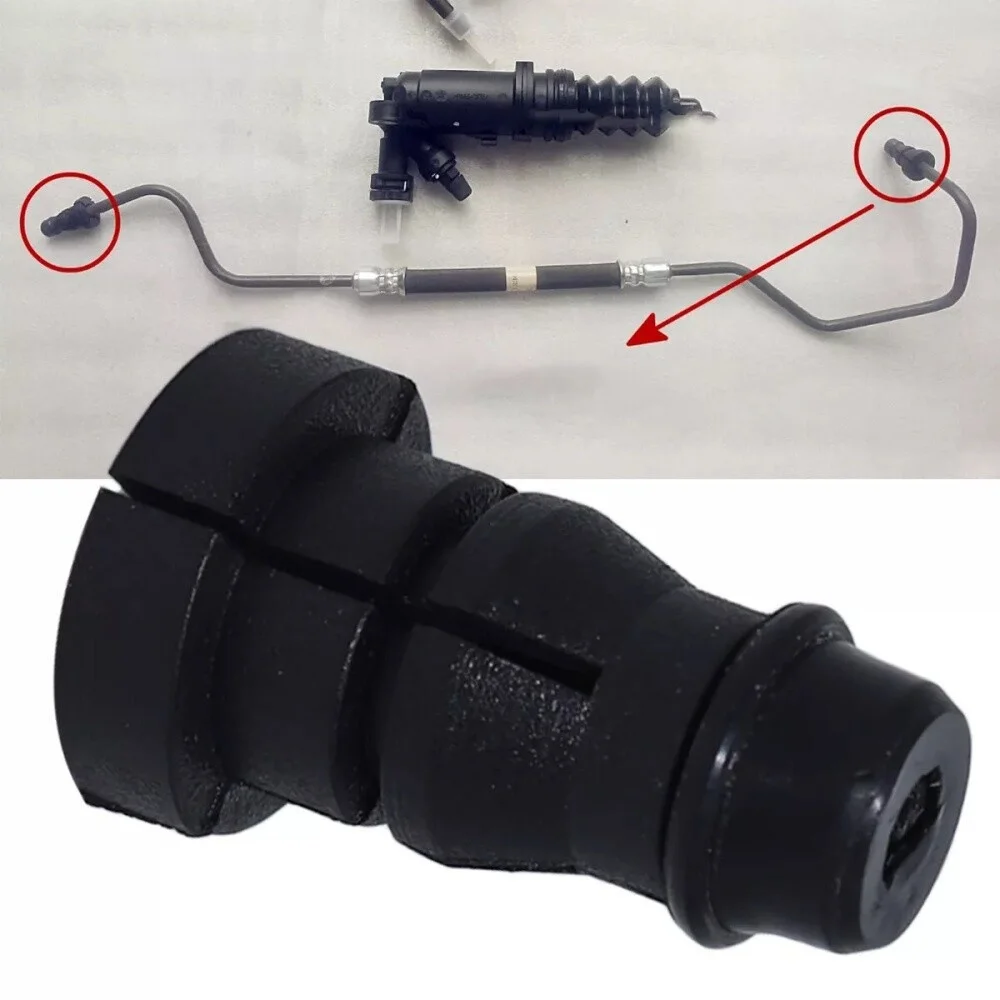 Brake Clutch Slave Master Cylinder Pipe Connector Joint Clip Rubber Seal For Bora Santana Borscia Koda Car Accessories 1K0798741