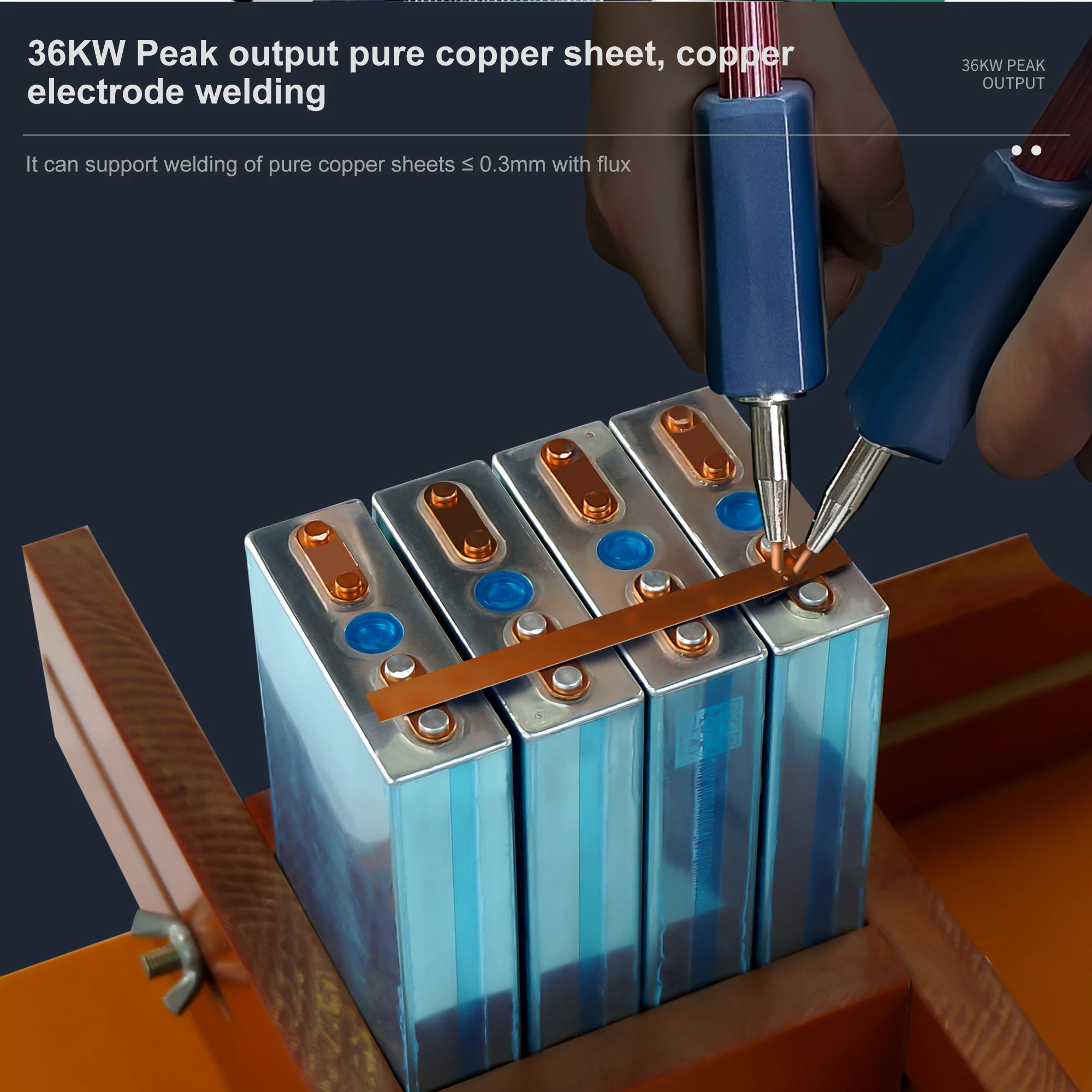 TLF بريق 36KW 811A بقعة لحام هاين لحام هاين لحام بطارية تخزين ليثيوم أيون مع لحام سبليت S-75B + S-73B