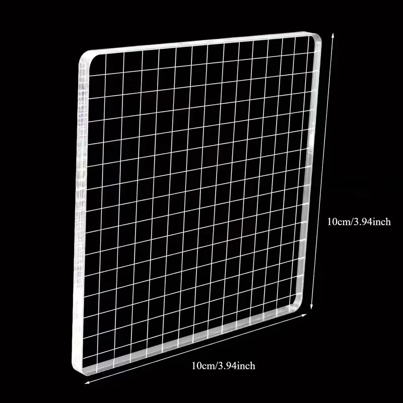 Bloco de selos transparentes de silicone acrílico para scrapbooking, álbum diy, cartões, decoração, alça em relevo, carimbo em forma de partida