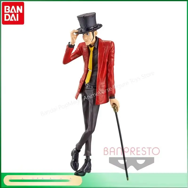 بانداي الأصلي MSP لوبين III الألغام فوجيكو لوبين القرمزي نسخة أنيمي عمل الشكل سطح المكتب الحلي شخصيات كرتونية نموذج