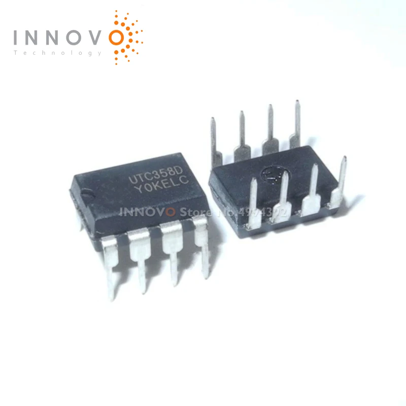 INNOVO 10pcs/lot UTC358D LM358AP RC4558P TL061CP  MCP602-I/P TL082IP DIP-8 New original