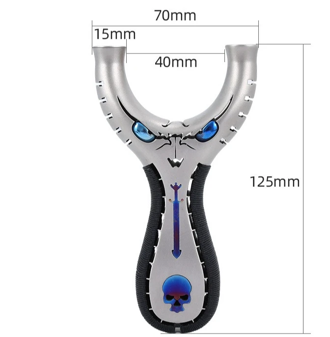 

Titanium Alloy T21 Powerful Flat-shell Slingshot Fork High Precision - Outdoor Competition Hunting Equipment
