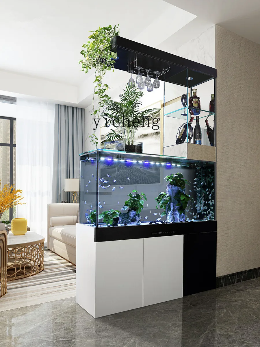 

LX Glass Tank Bottom Filter Intelligent Ecological Landscaping Complete Aquarium Set