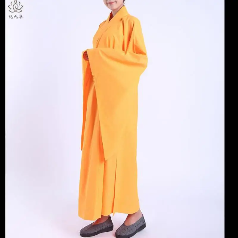 Meditation Zen Shaolin Hanfu Chinese Traditional Clothings For Monk Costume Buddhist Clothing Monk Robe Taoism Tibetan Clothes