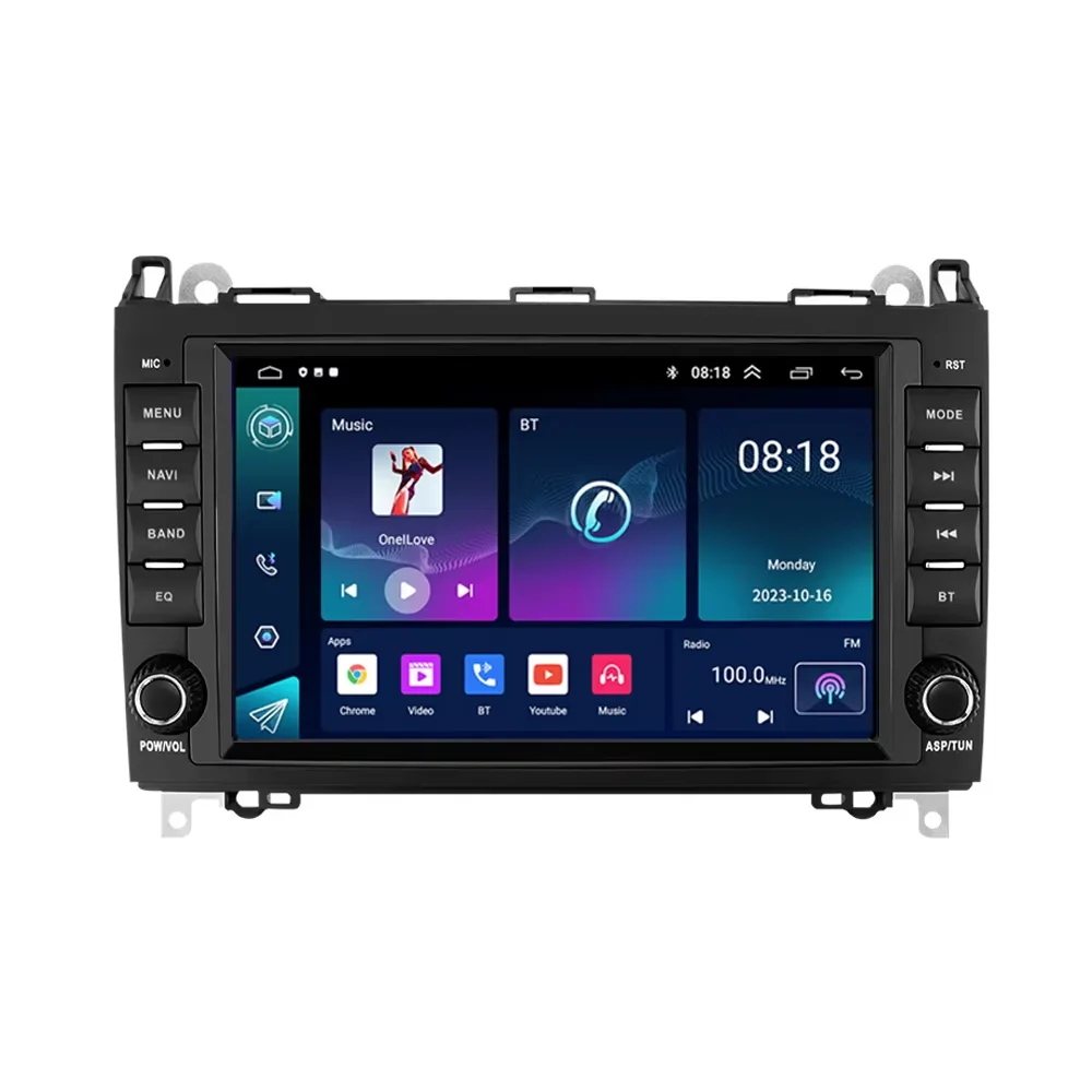 

STLFAndroid Radio for Mercedes Benz W169 W245 B200 W906 Sprinter W639 Vito CarPlay Multimedia Player GPS Navigation Head Unit St