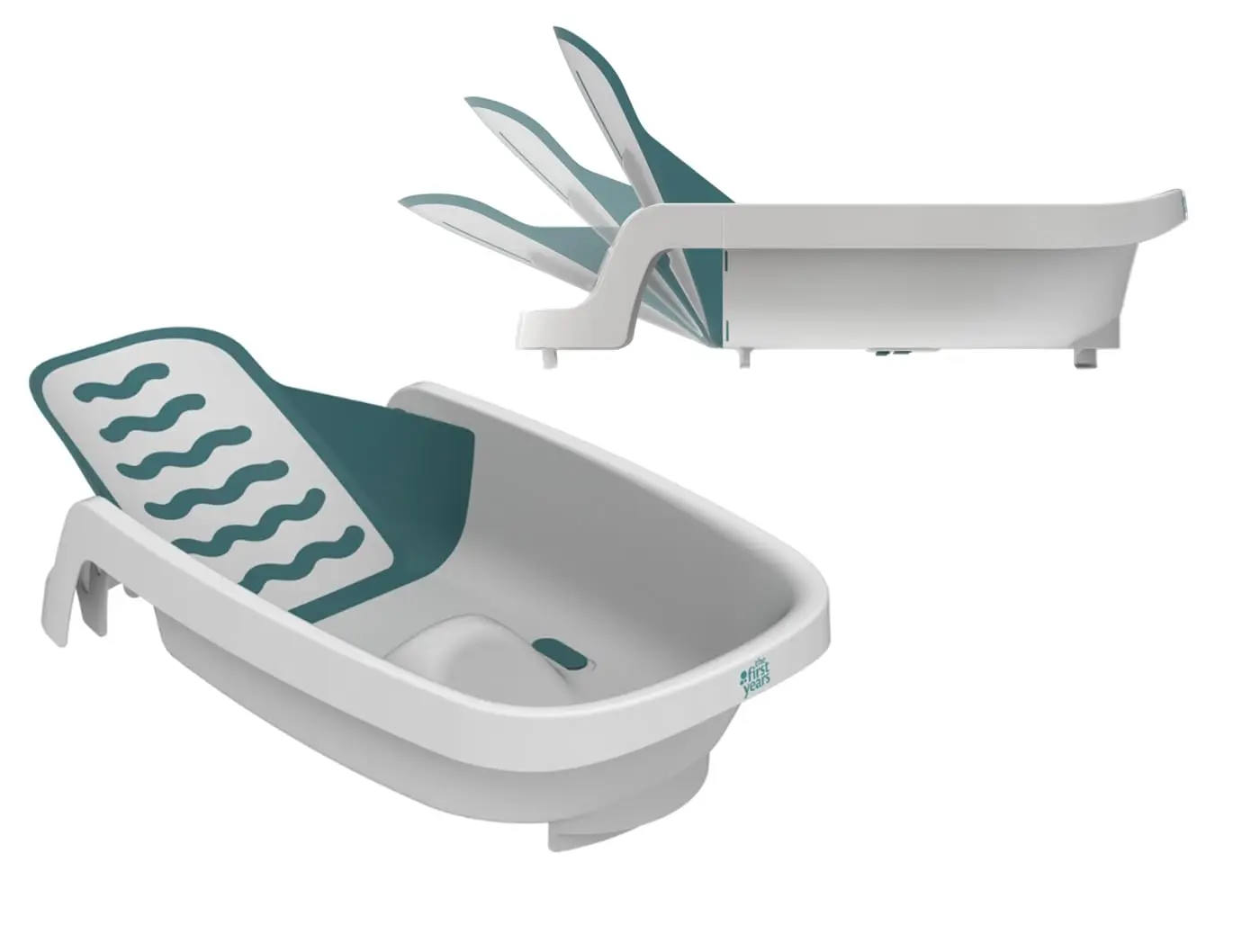 

Регулируемая детская ванночка 4-в-1 с откидным сиденьем для новорожденных и малышей, возраст 0-24 месяца